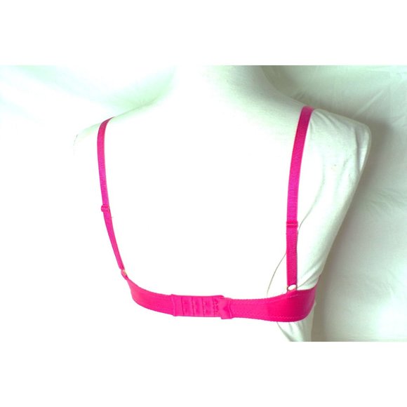 PASSIONATA BY CHANTELLE Lace Demi Balconette Underwire Bra  #4051 Coral 32C - Picture 6 of 7